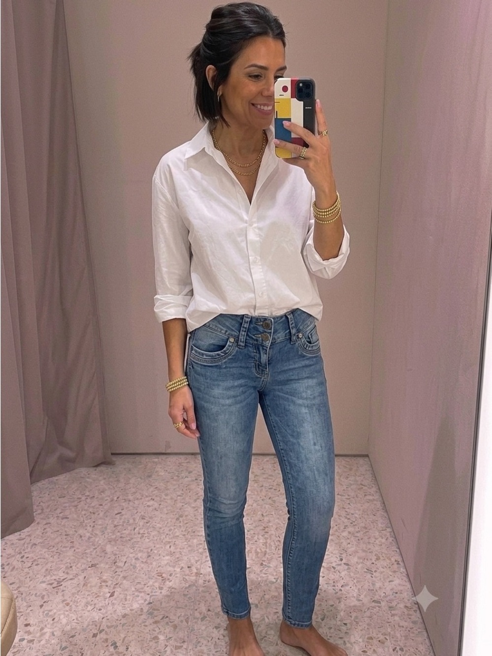 SKINNY Curvy Style Jeans